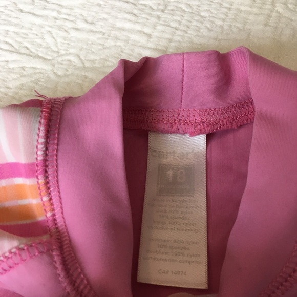 18m (6/$20) Carter’s Swim/Rashguard Top - Picture 7 of 8
